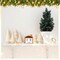 6 Pcs Mini Wooden Christmas Trees Xmas Tabletop Decorations (Wood Color) 3.54"D x 3.54"W x 2.95"H